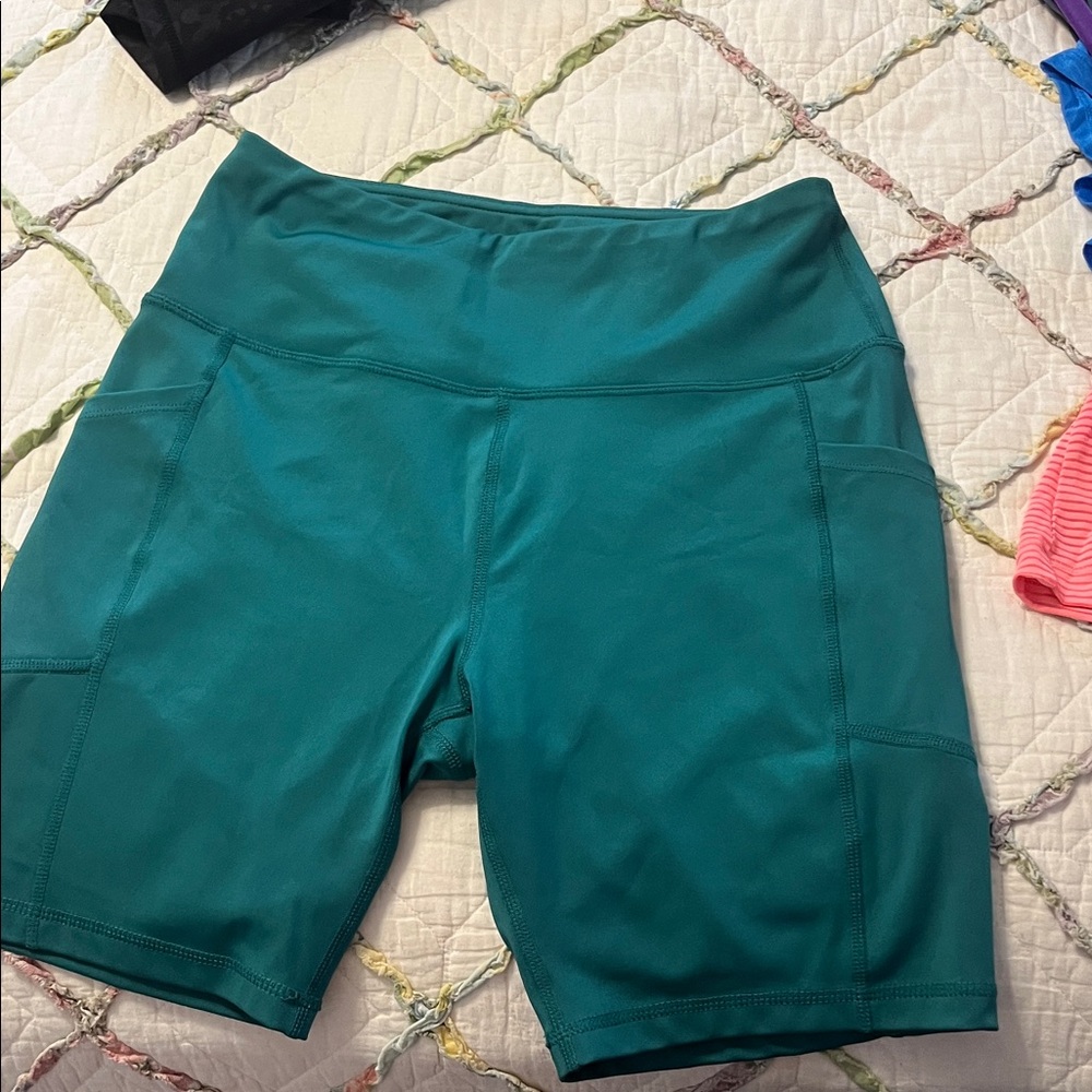 Women's Teal Shorts